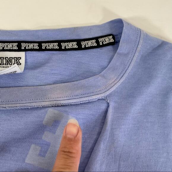 PINK Victoria Secret long sleeve tee size Large - Picture 10 of 14